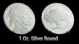 1 Oz Silver Round - American Buffalo