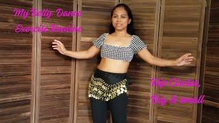 My Belly Dance Exercise Routine...Small Hip Circles and Big Hip Circles...Belly Dancing