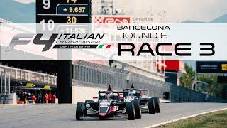 Italian F4 Championship  - Barcelona-Catalunya - round 6 - Race 3