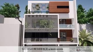 Mr.Sathish Residence_Facade Design