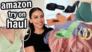 Amazon Try On Haul 2022  | matching sets, heels & jewelry