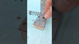 Unique useful DIY equipment for making springs from steel wire yourself #shorts #diy #tools