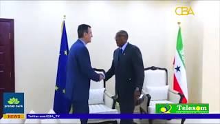 PRESIDENT MUSE BIHI ABDI RECEIVES EU AMBASSADOR TO SOMALIA