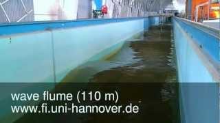 Wave Flume (110m) - Franzius-Institute Hannover