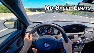 America Needs Unrestricted Speed Limits But First... - E92 M3 POV (Binaural Audio)