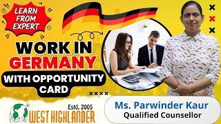 Work in Germany with Opportunity Card