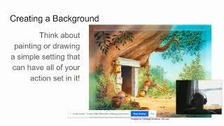 Animation  Storyboard & Design a Background