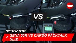 Sena 50R vs Cardo Packtalk Slim Tested Pt. 2 - ChampionHelmets.com