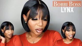 $30?!|| Bobbi Boss Lace Part “ LYNX” || Protective Styles || Throw on & Go ! || Review