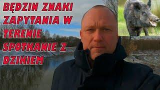 Będzin Znaki Zapytania w Terenie Spotkanie z Dzikiem