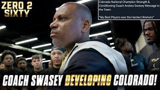 Coach Swasey Is DEVELOPING Colorado! | Zero 2 Sixty BUFFS