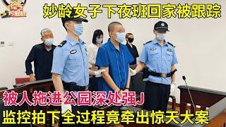 妙龄女子下夜班回家,被人拖进公园深处强J,监控拍下全过程,谁料竟牵出惊天大案【真相纪实】