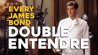 James Bond 007 | EVERY DOUBLE ENTENDRE