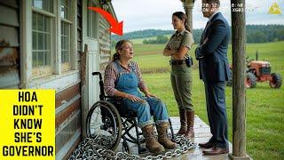 HOA Chained My Disabled Wife Over Not Joining Their HOA, Finds She's Governor!