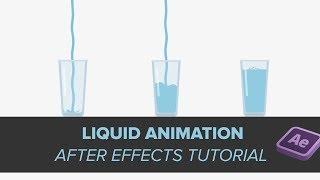 Glass filling with liquid Animation | After effects Tutorial