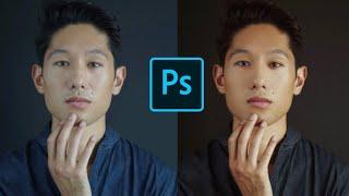 MALE MODEL PHOTOSHOP SKIN RETOUCHING & COLOR GRADING