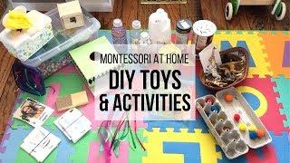 MONTESSORI AT HOME: DIY Montessori Toys for Babies & Toddlers