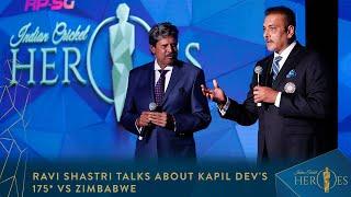 Ravi Shastri describes Kapil Dev’s iconic innings of 175* vs Zimbabwe