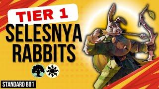 Selesnya Rabbit Deck DOMINATES Standard Meta! [MTG Arena Gameplay]