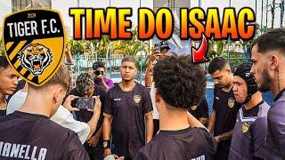 FUI GOLEIRO TITULAR NO TIME DO ISAAC XAVIER! (TIGER FC)