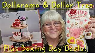 #312 DOLLARAMA AND DOLLAR TREE PLUS BOXING DAY DEALS! #gingerbread #cookiejar  #boxingday #bargains