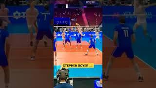 HE IS NOT HUMAN-STEPHEN BOYER| KING OF WARM UP SHOT#viralvideo #indianvolleyball #odishavolleyball