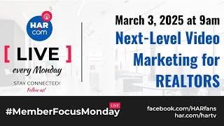 #MemberFocusMonday - Next-Level Video Marketing for REALTORS