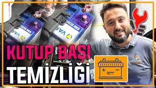 ARAÇLARDA AKÜ KUTUP BAŞI TEMİZLİĞİ NASIL YAPILIR?