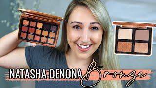 NEW Natasha Denona Bronze Eyeshadow Palette & Bronze Cheek Palette | Review, Swatches & Comparisons