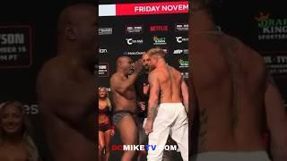 Mike Tyson SLAPS Jake Paul at Weigh-in  Faceoff