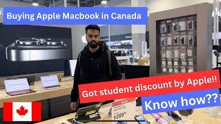 Buying Apple MacBook in Canada 2024 - International student discount by Apple & BestBuy - Ashu Raina