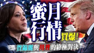 美國總統選舉 賀錦麗與川普的終極對決 蜜月行情買爆！ ｜艾咪  I  Money  ｜理財不能等