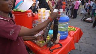 NIMBU SODA: Very Unique Technique To Make Summer Drinks Tasty Nimbu Soda | Indian Street Food