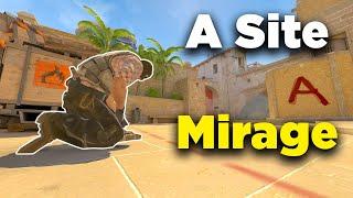 How To Take A Site On Mirage in CS2