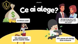 Tu ce ai alege? Test rapid! - Lux Pedia #Shorts