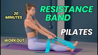 PILATES with RESISTANCE BAND WORKOUT for BEGINNERS ️ Pilates 20 Minute Workout