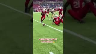 FUMBLE ON THE KICKOFF RETURN  D.C. IN SCORING POSITION AGAIN!