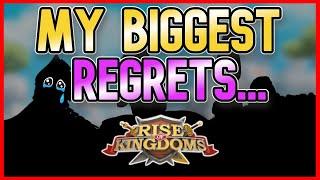 My Biggest Mistakes... | Rise of Kingdoms