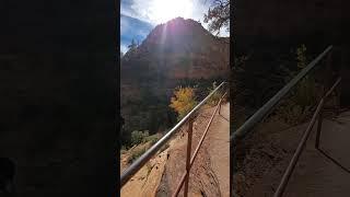 Exploring Zion National Park's Canyon Overlook #utahhiking