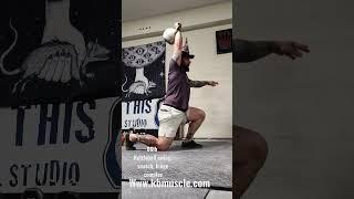 Advanced Kettlebell : 88lb Kettlebell Snatch Lunge Complex