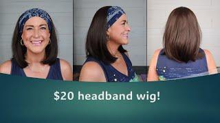 Is this $20 headband wig worth it?  Amazon to the rescue?