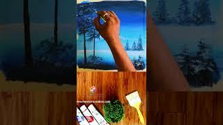 canvas painting tutorial