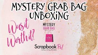 ScrapbookPal's Mystery Grab Bag July 2022-Unboxing & Review