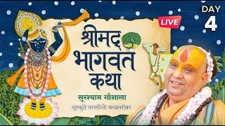 Live Day-4 || भागवत कथा || सूरश्याम गोशाला, गोवर्धन || 06/11/2024 Shri Rajendra Das Ji Maharaj