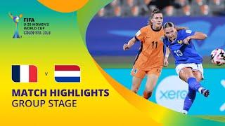 France v Netherlands | FIFA U-20 Women's World Cup Colombia 2024 | Match Highlights