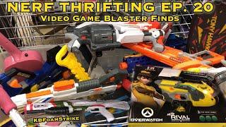 KBFoamStrike's NERF THRIFTING Vlog EP. 20: Video Game Blaster Finds - Overwatch B.VA Rival Rarity!