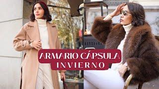 CAPSULE WARDROBE for WINTER ️ | LUCÍA ZABALLOS