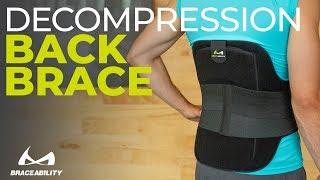 Spinal Decompression Brace with Hot & Cold Therapy for Back Pain Treatment by BraceAbility