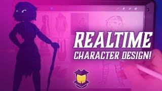 REALTIME Character Design! Part 1