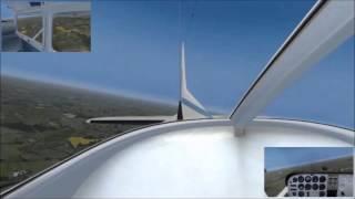 FSX ~ Approach & Landing @ Gamston ~ C172 (Timelapse)